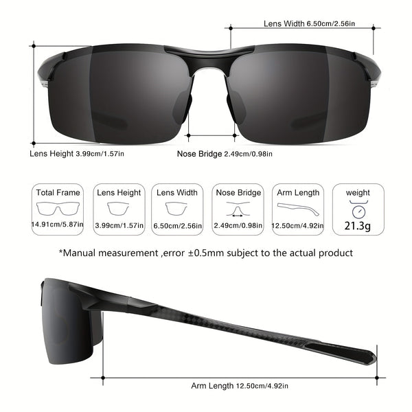JOLLYNOVA Polarized Classic Sports Sunglasses