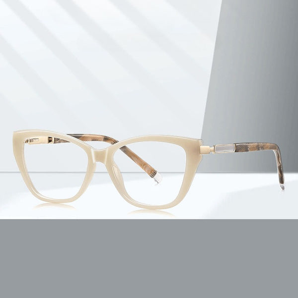 Moon Vintage TR90 Cat Eye Glasses Frame