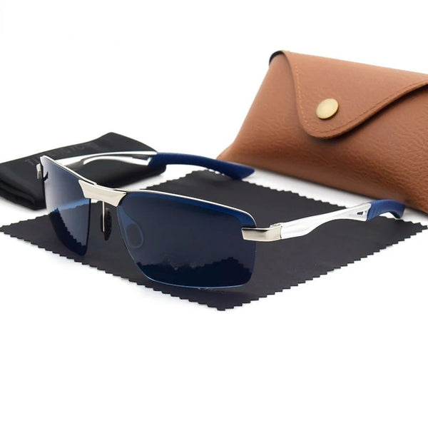 Men Polarized Sunglasses Aluminum Magnesium   Driving Glasses For Women Oculos masculino Male