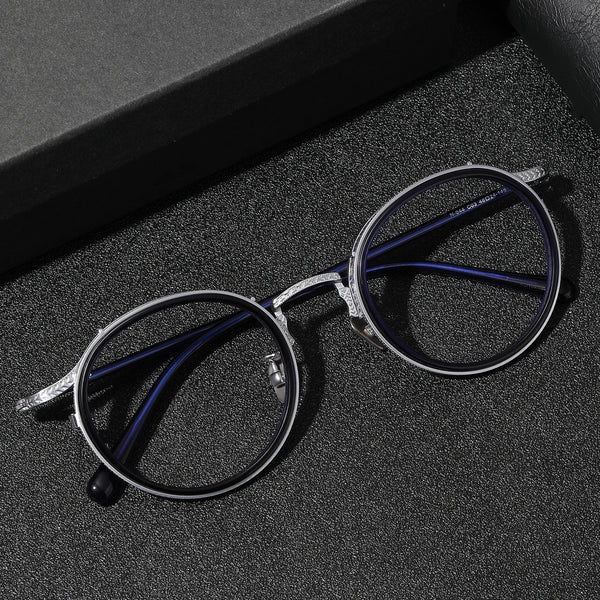 Hamo Vintage Round Glasses Frame