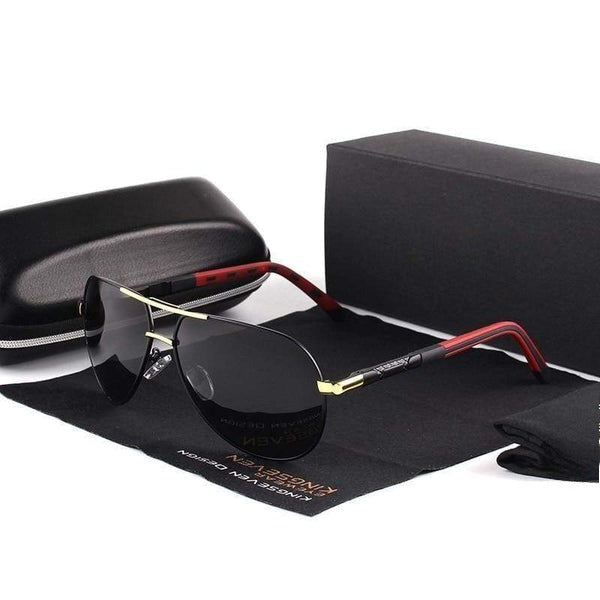Vintage Aluminum Polarized Sunglasses