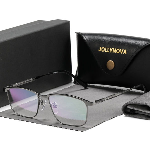Eduardo Retro Titanium Ultra-Light Glasses Frame