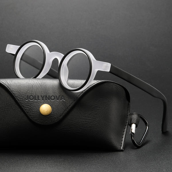 Giusy Round Acetate Eyeglasses Frame