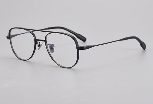 Moyer Double Beam Fashion Titanium Glasses Frame