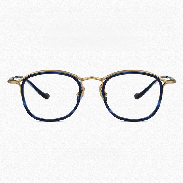 Randi Retro Titanium Square Glasses Frame