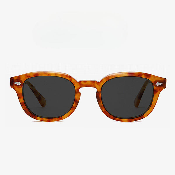 Fry Premium Series Retro Oval Acetate Sunglasses