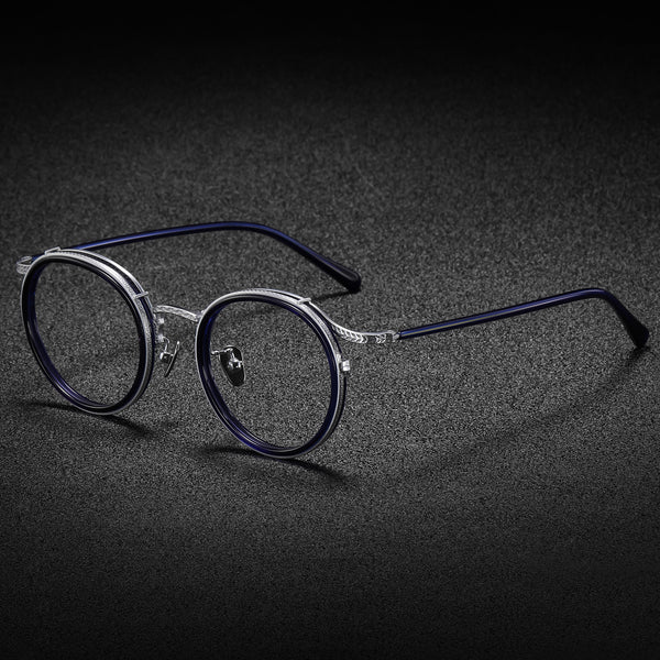 Hamo Vintage Round Glasses Frame