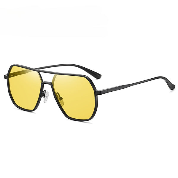 New Irregular Aluminum-Magnesium Men's Sunglasses