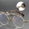 Orson Titanium Vintage Oval Eyeglasses Frames