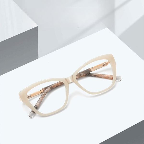Moon Vintage TR90 Cat Eye Glasses Frame