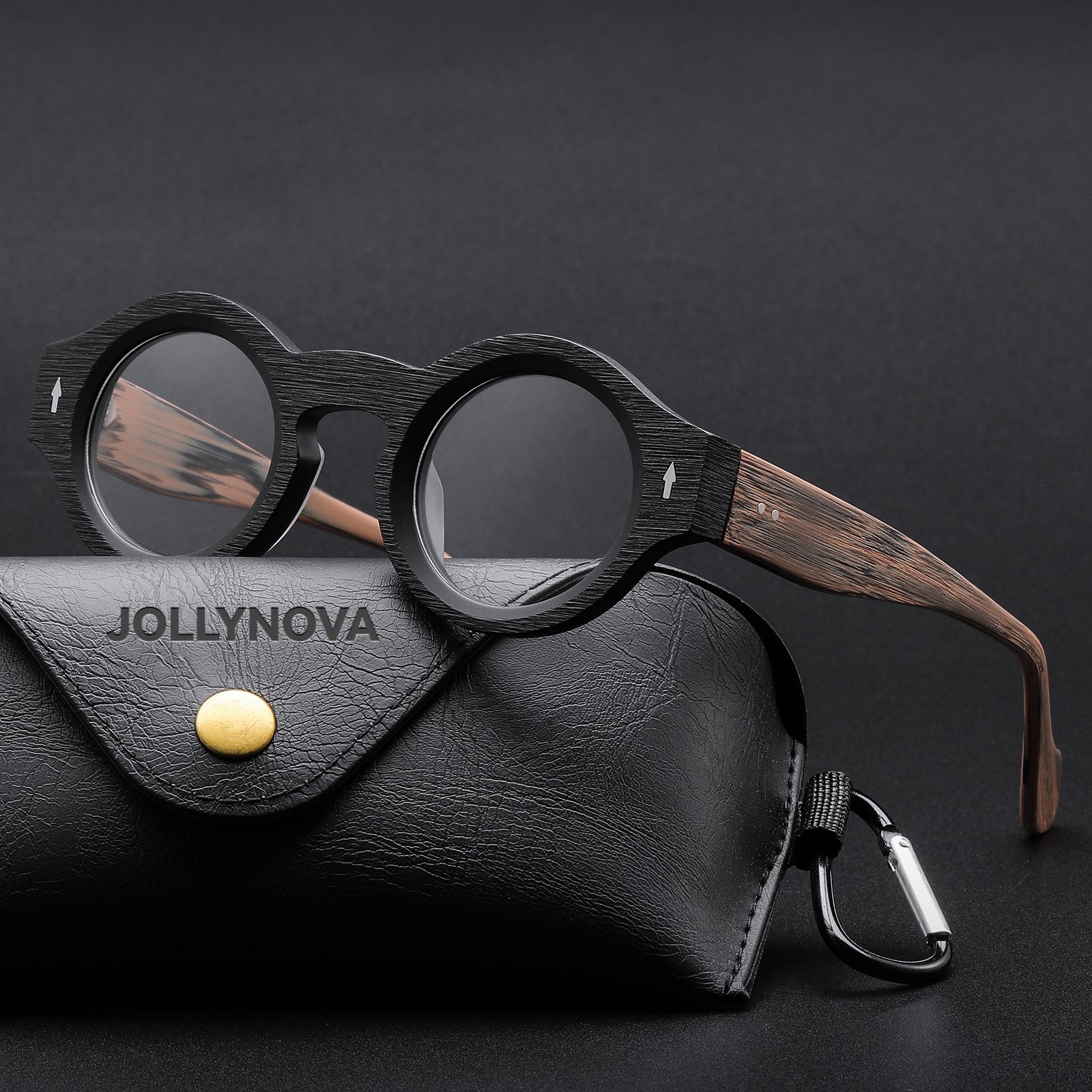 Jollynova Prescription Glasses Yuki Vintage Acetate Glasses Frame