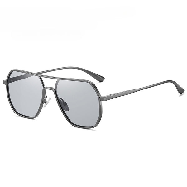 New Irregular Aluminum-Magnesium Men's Sunglasses