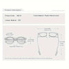 JOLLYNOVA Handmade Black Walnut Fashion Glasses Polarizing Protective Half-frame Retro Glasses for Men And Women