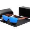 Men Natural Wooden Polarized Sunglasses