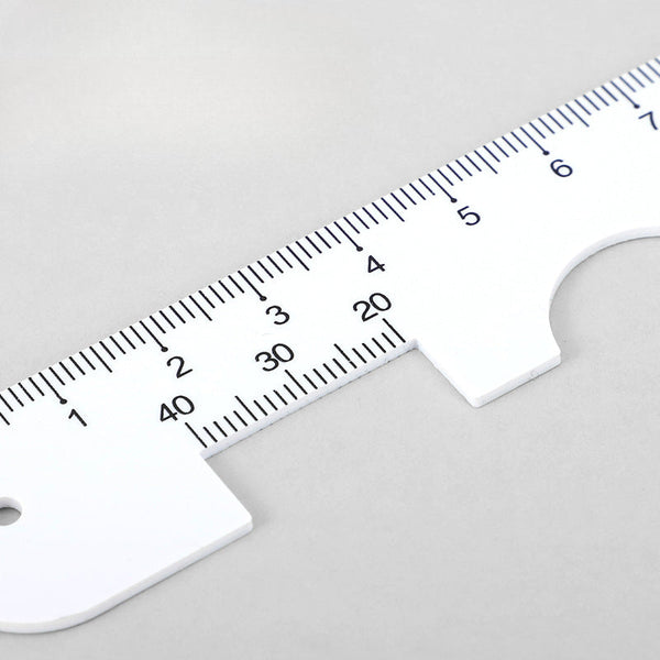 Pupil distance ruler
