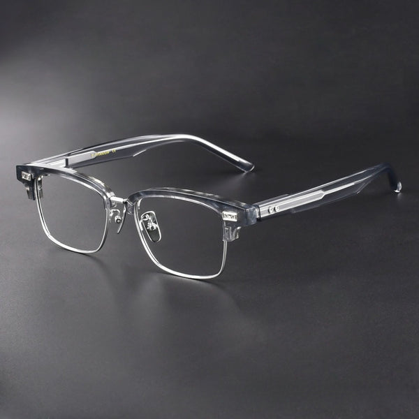 New 999.9 The same M-91 imported plate eyebrow frame glasses frame Shenzhen wholesale male, can be equipped with anti-blue light film