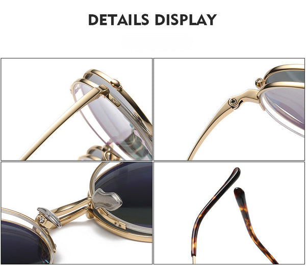 Orson Titanium Vintage Oval Eyeglasses Frames