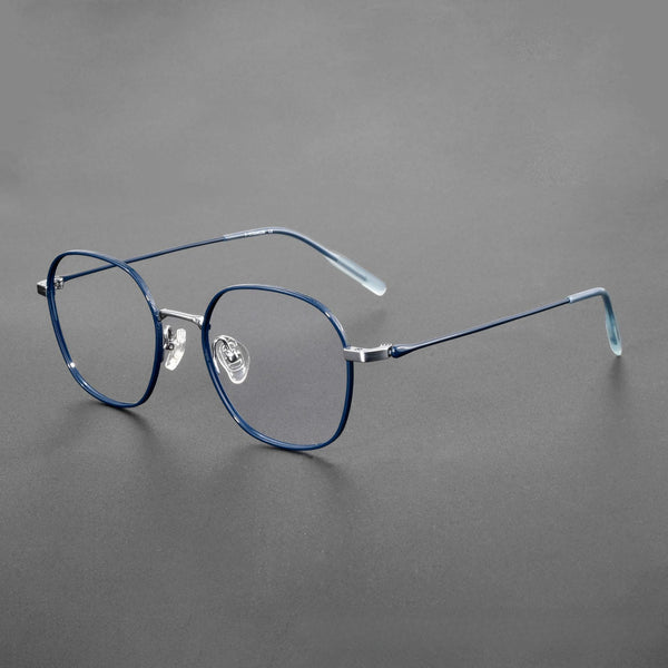Senn Retro Square Titanium Glasses Frame