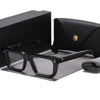 Majeed Retro Rectangle Acetate Glasses Frame