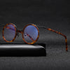 Mika Titanium Vintage Round Eyeglasses Frames