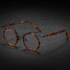 Mika Titanium Vintage Round Eyeglasses Frames