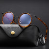 Mika Titanium Vintage Round Eyeglasses Frames