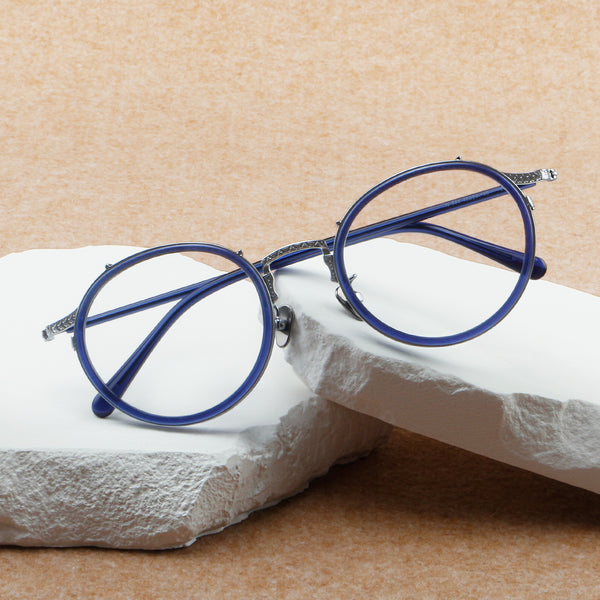 Hamo Vintage Round Glasses Frame