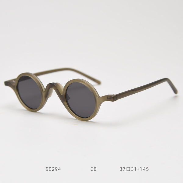 Zak Premium Series Retro Round TR90 Sunglasses