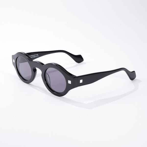 Kip Premium Series Vintage Round Acetate Sunglasses