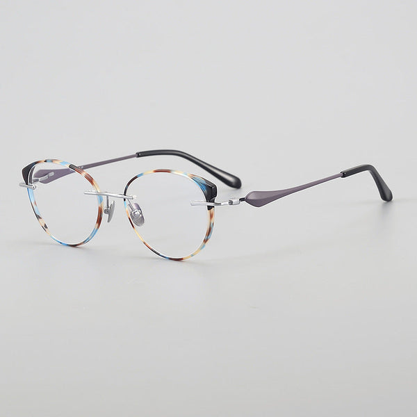 Sherry Versatile Cat Eye Acetate Glasses Frame