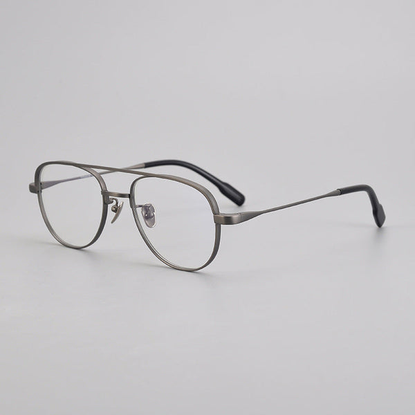 Moyer Double Beam Fashion Titanium Glasses Frame