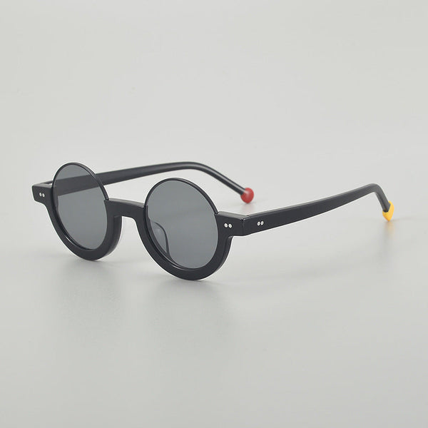 Macon Premium Series Round Acetate Personalized Sunglasses