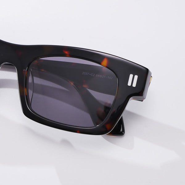 Myrna Premium Series Acetate Rectangle Acetate Sunglasses