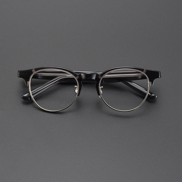 Acetate Round Glasses Frames  9006