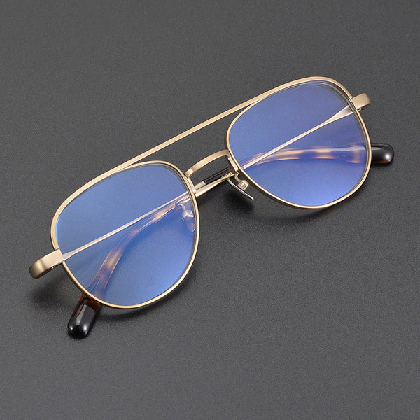 Moyer Double Beam Fashion Titanium Glasses Frame