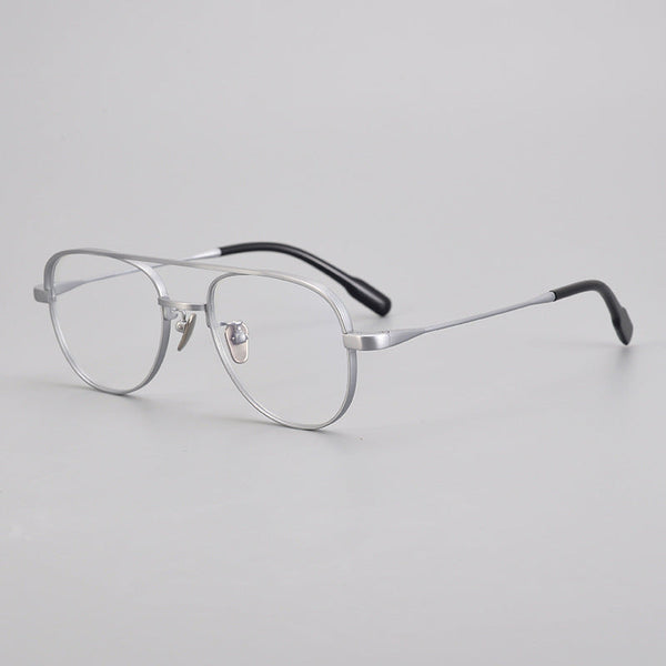 Moyer Double Beam Fashion Titanium Glasses Frame