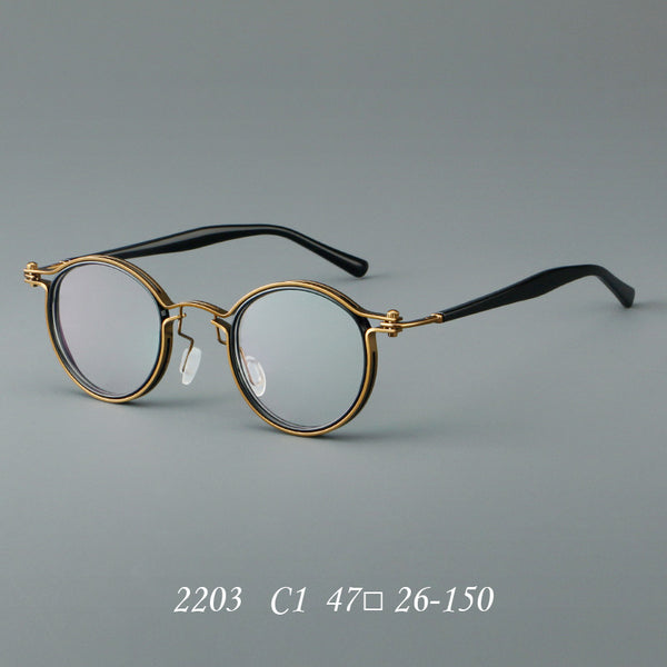 Tel Retro Steam Punk Optical Glasses Frame