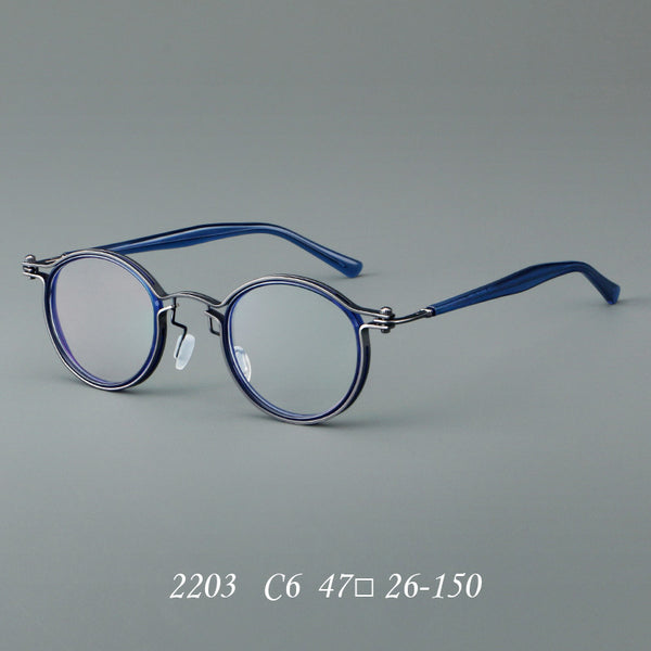 Tel Retro Steam Punk Optical Glasses Frame