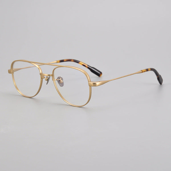 Moyer Double Beam Fashion Titanium Glasses Frame