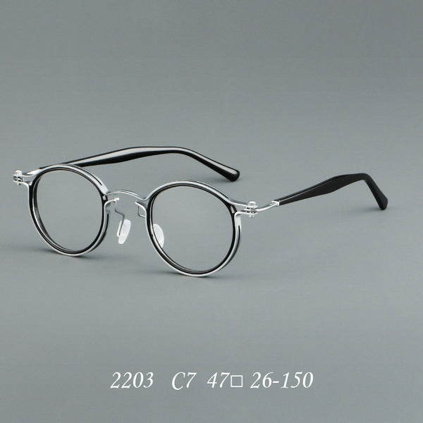 Tel Retro Steam Punk Optical Glasses Frame