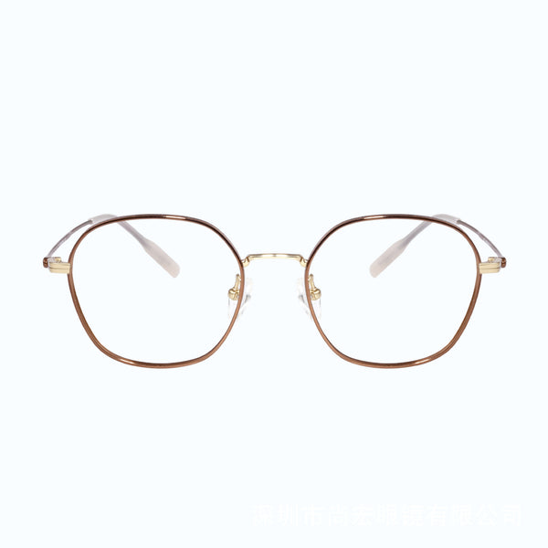 Senn Retro Square Titanium Glasses Frame