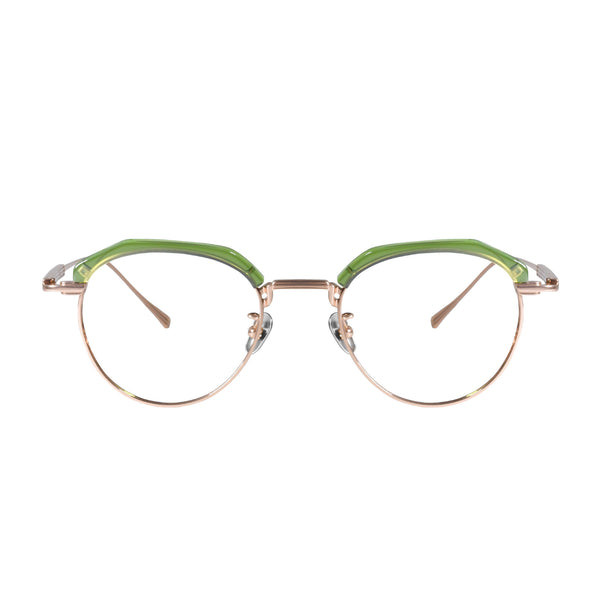 Rao Retro Oval Titanium Glasses Frame