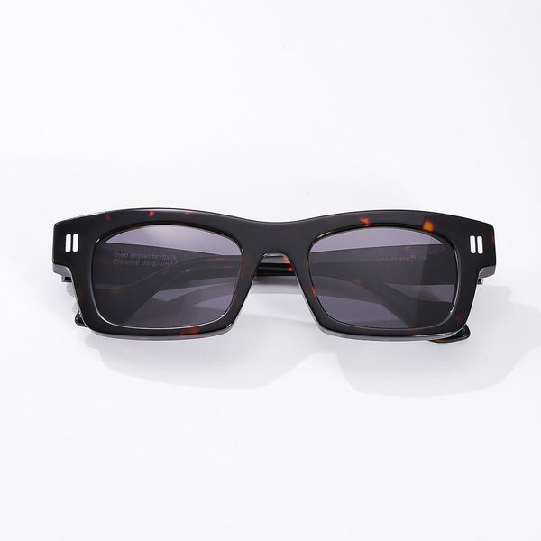 Myrna Premium Series Acetate Rectangle Acetate Sunglasses