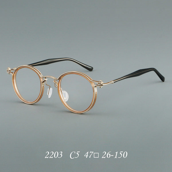 Tel Retro Steam Punk Optical Glasses Frame