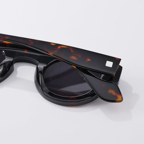 Kip Premium Series Vintage Round Acetate Sunglasses