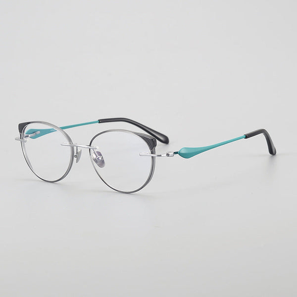 Sherry Versatile Cat Eye Acetate Glasses Frame