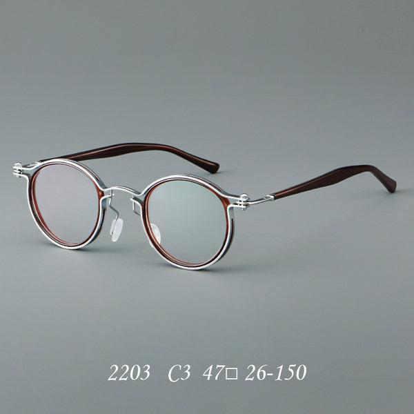 Tel Retro Steam Punk Optical Glasses Frame