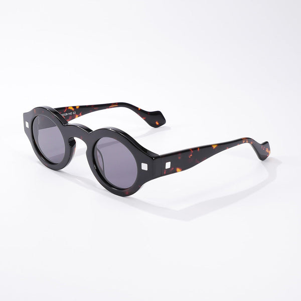 Kip Premium Series Vintage Round Acetate Sunglasses