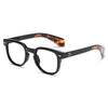 Bruce Vintage Rivet Square Glasses Frame