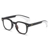 Bruce Vintage Rivet Square Glasses Frame
